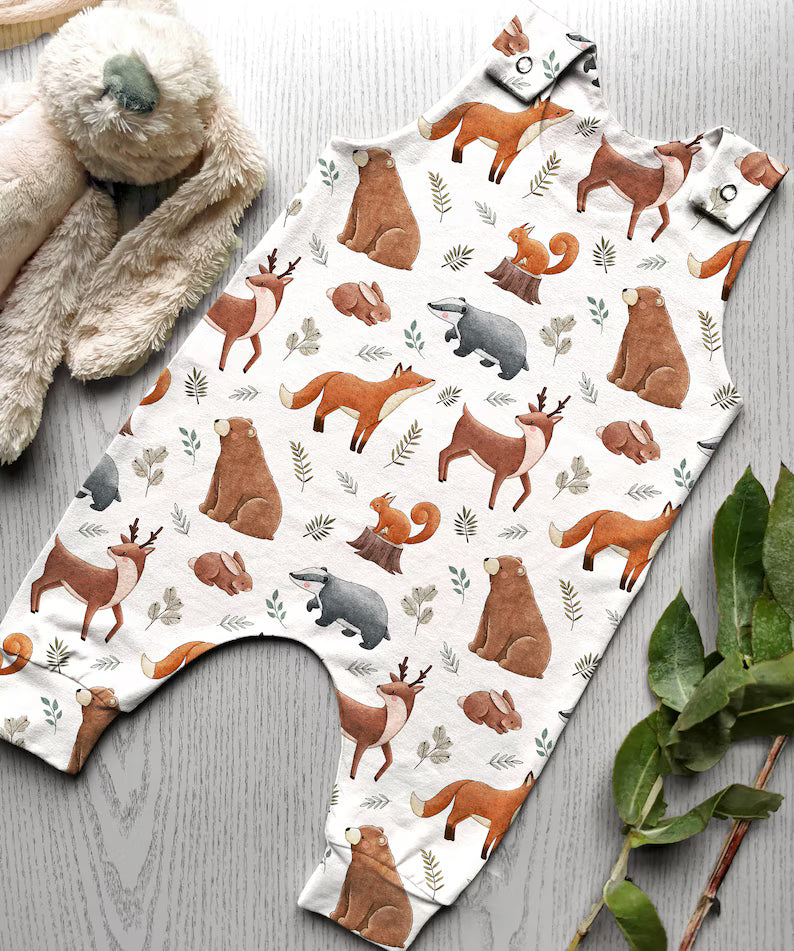 Animals woodland white