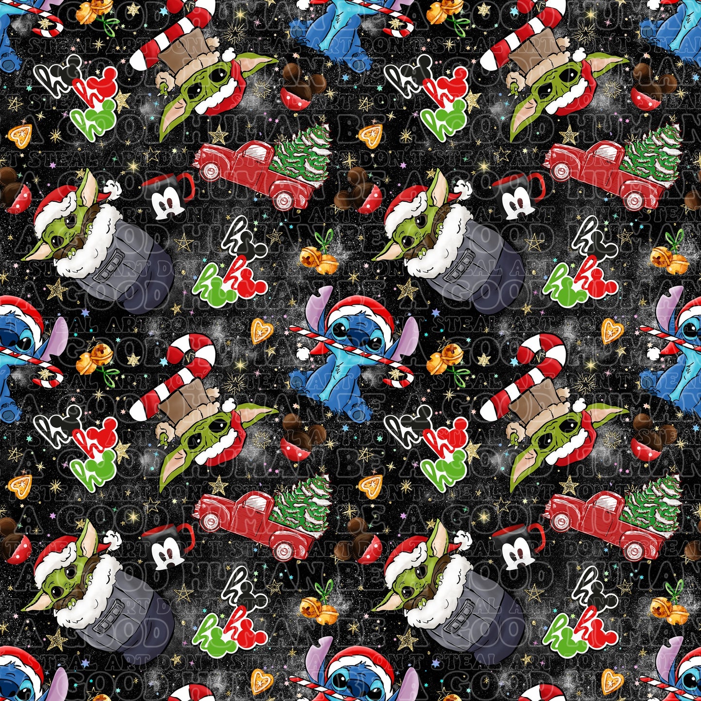 Christmas Stitch 8 Baby Yoda