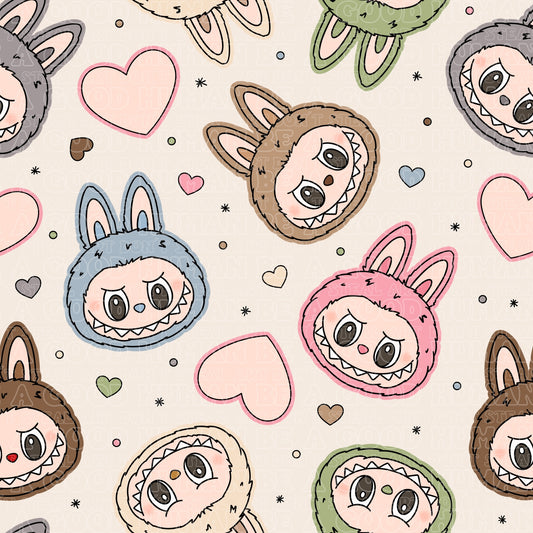 Labubu hearts