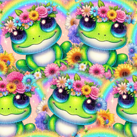 Animals frogs rainbow