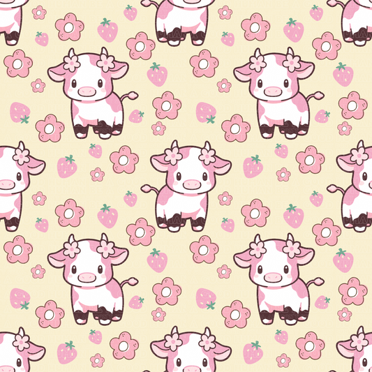 Farm animals strawberry cows 3
