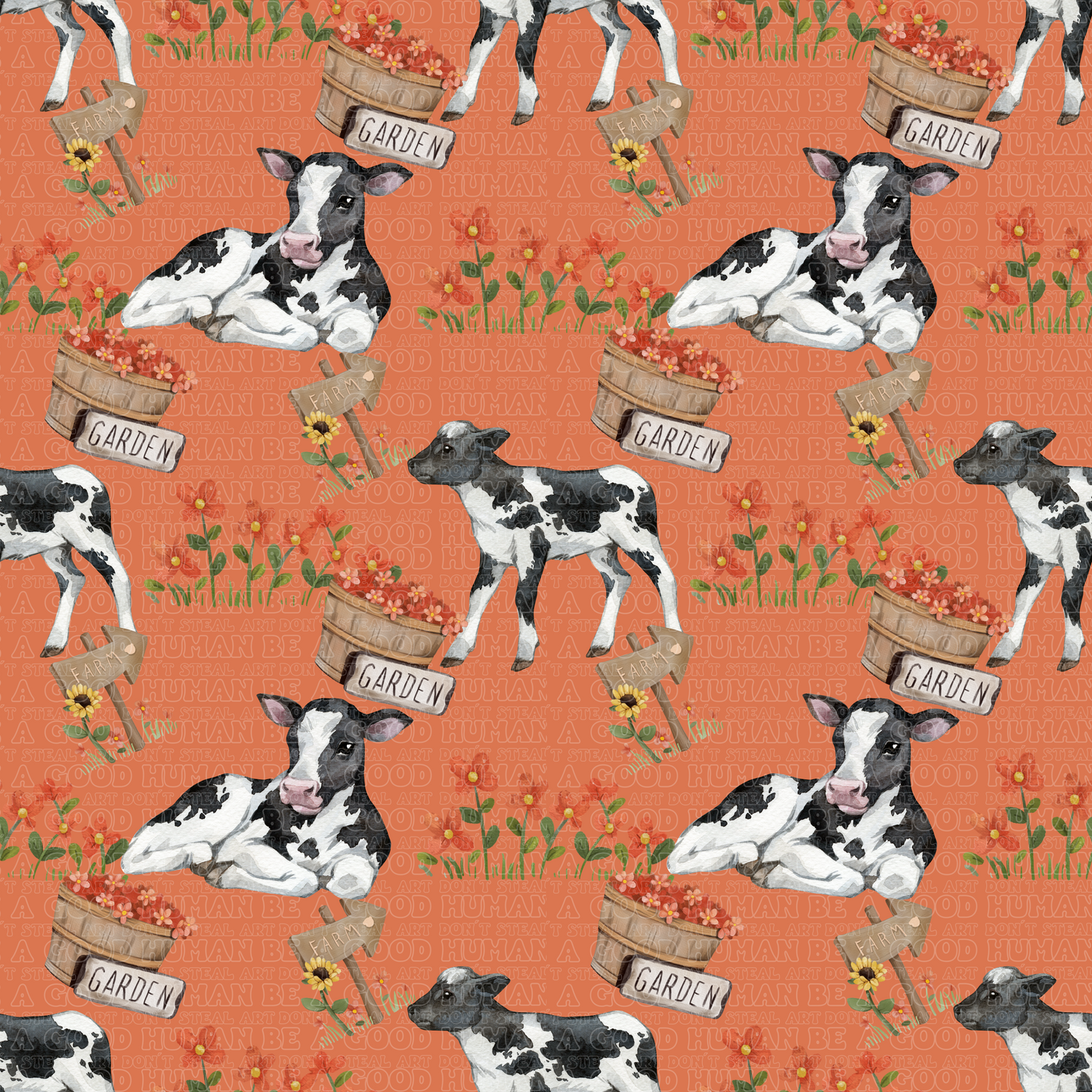 Farm animals cows 2