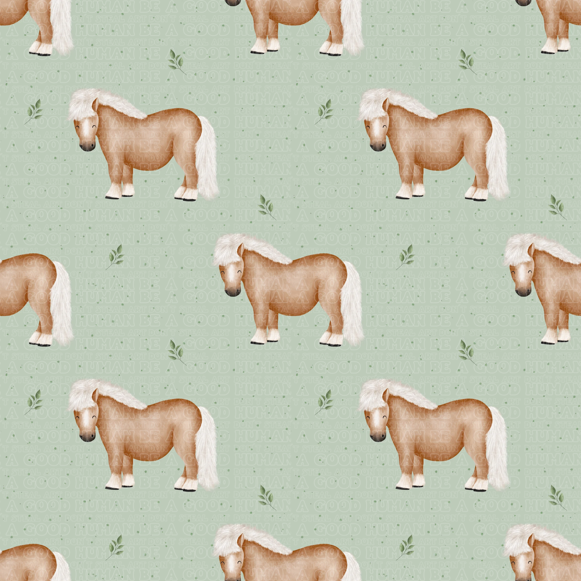 Farm animals horse