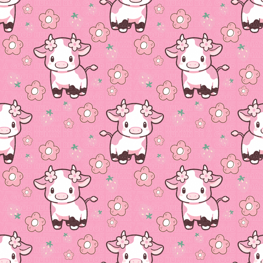 Farm animals strawberry cows 2