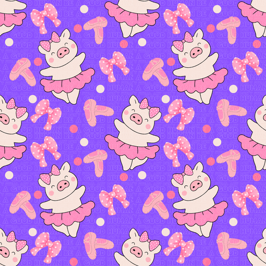 Farm animals ballerina pigs