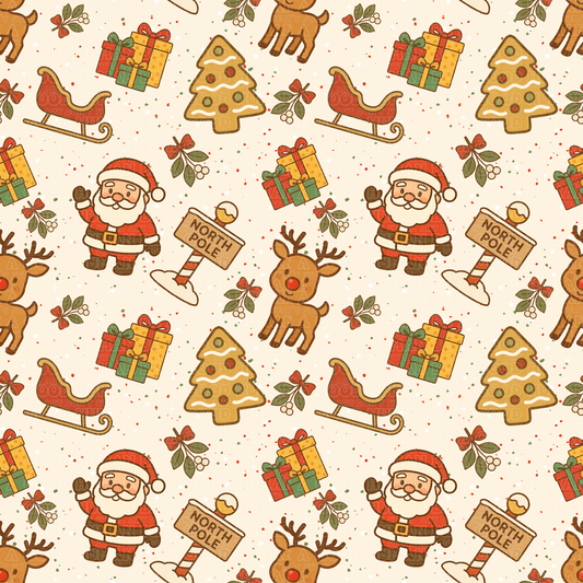 Christmas Santa cream