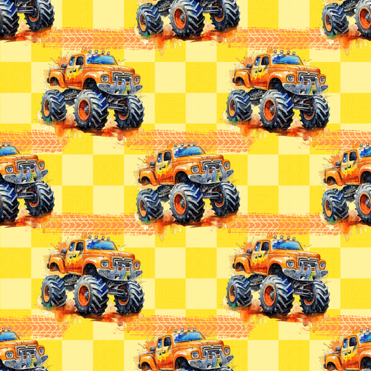Monster Trucks yellow