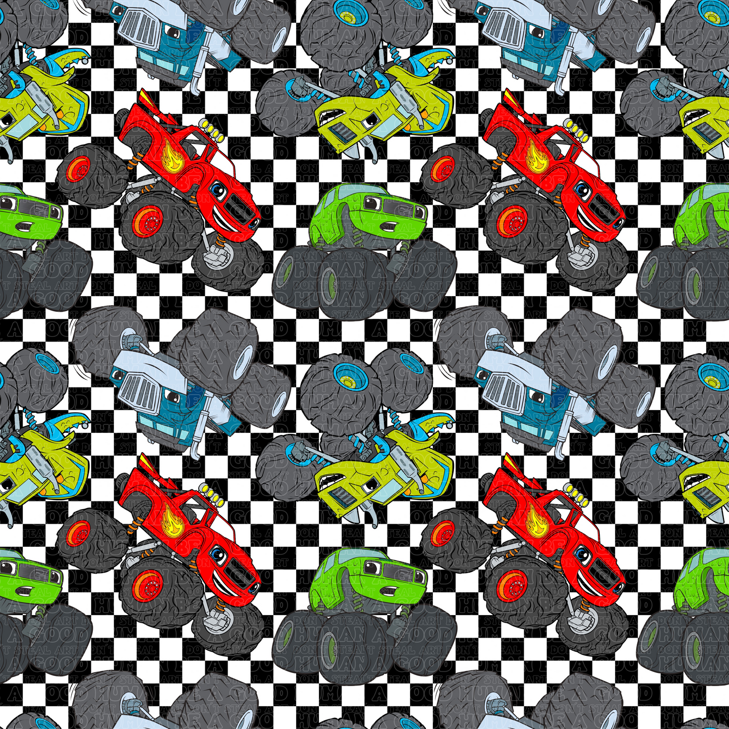 Monster trucks Blaze 1
