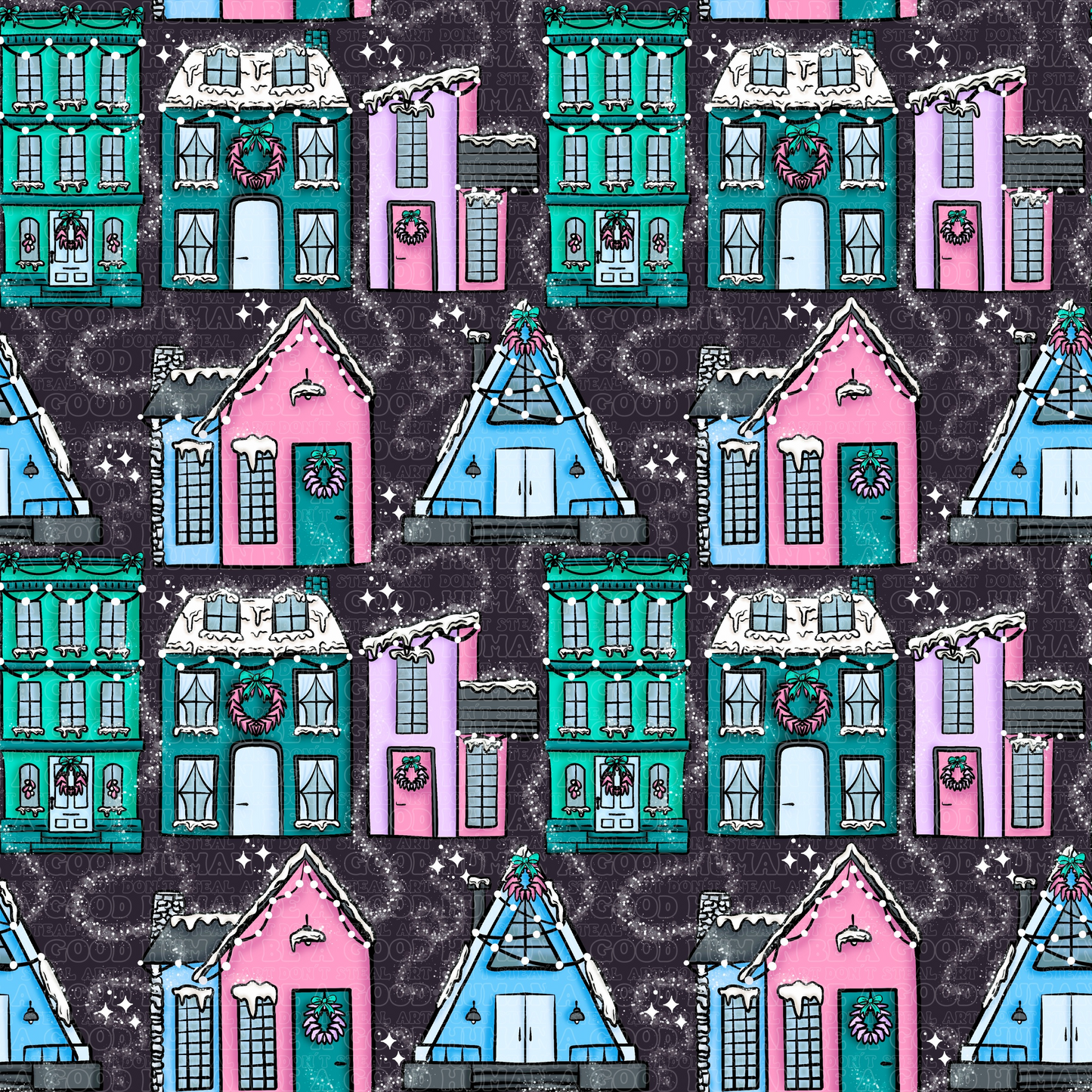 Christmas houses 1