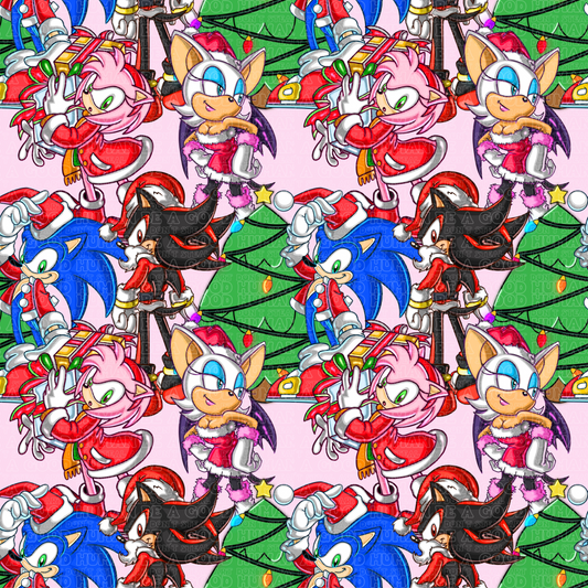 Christmas Sonic girls