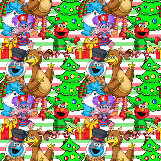 Christmas Sesame Street