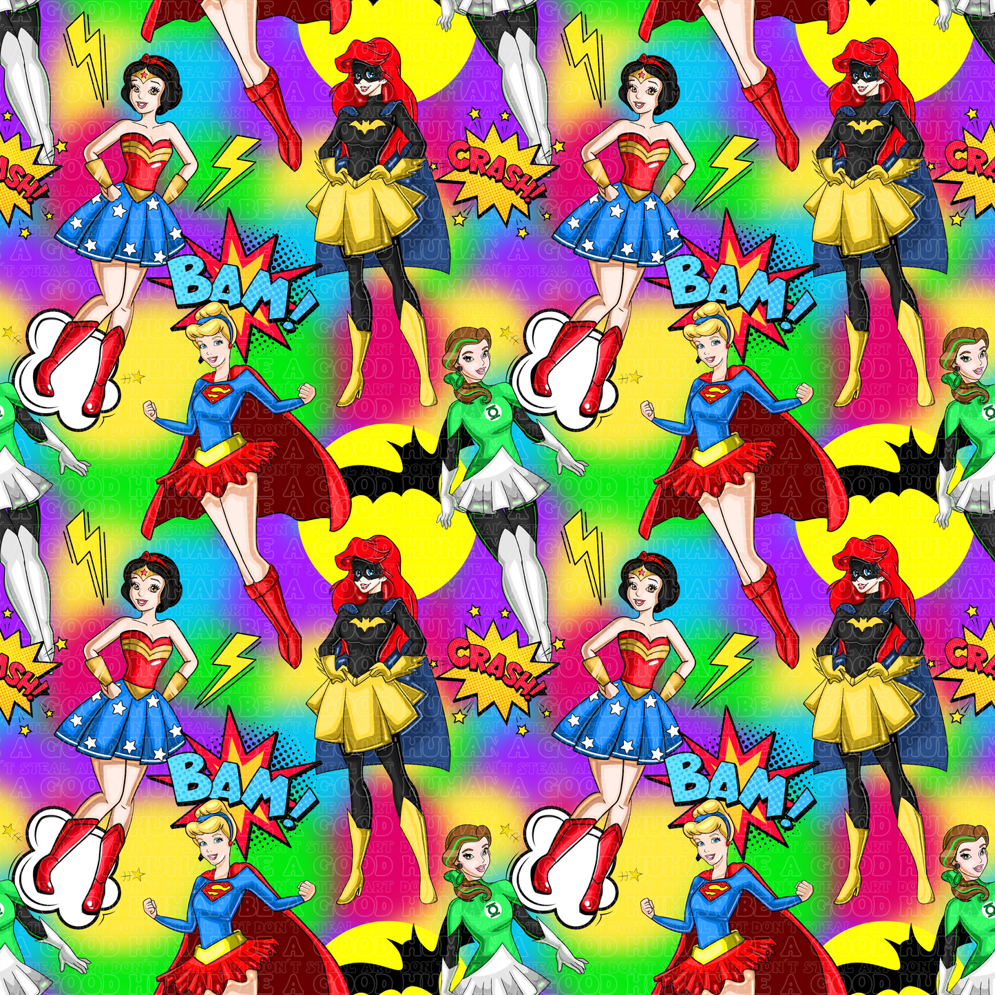 Superheroes 114 princesses
