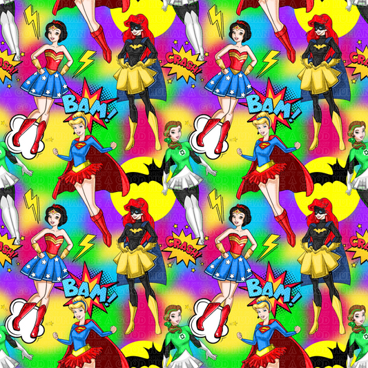 Superheroes 114 princesses