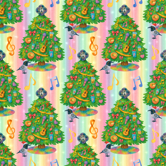 Christmas K-pop tree
