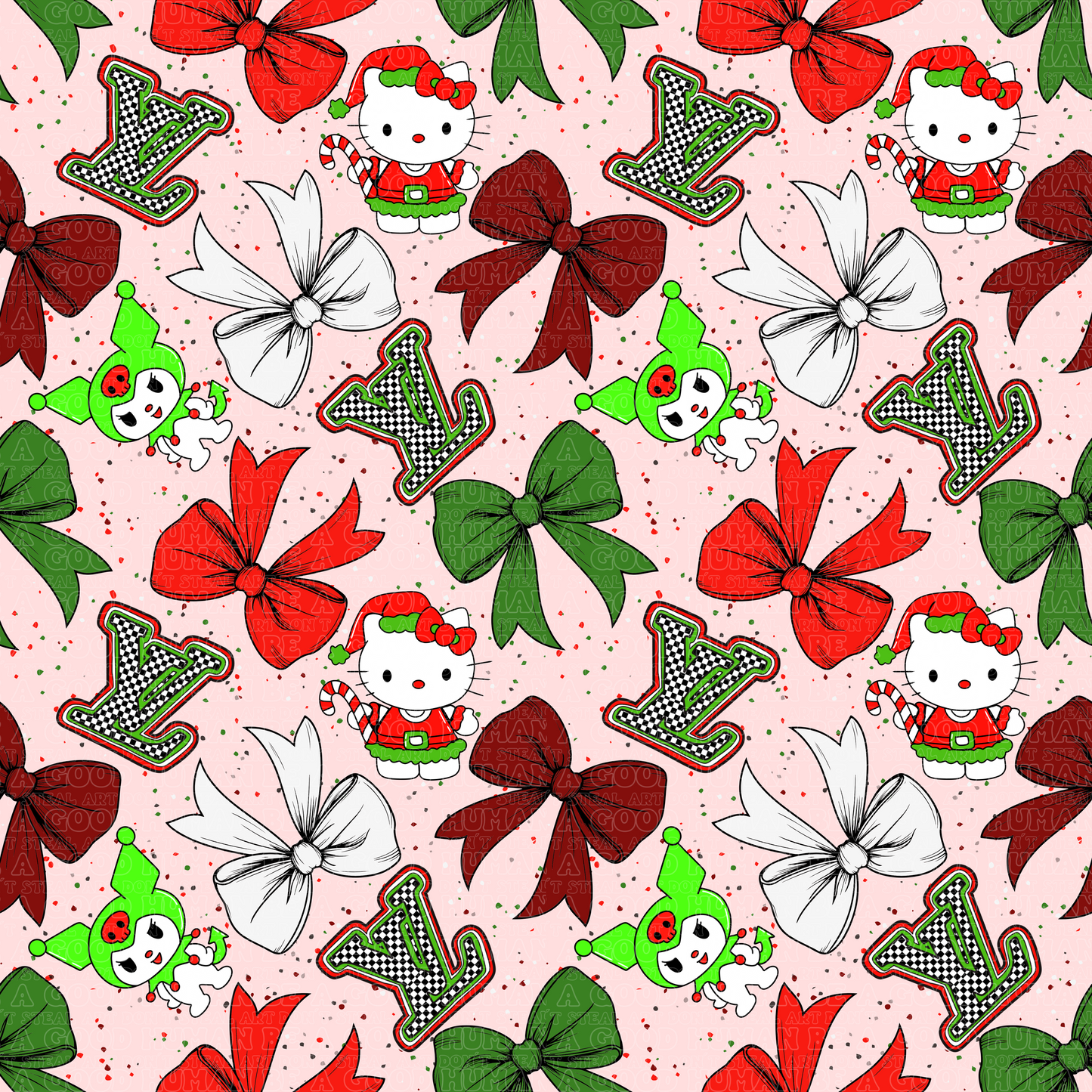 Christmas HK bows