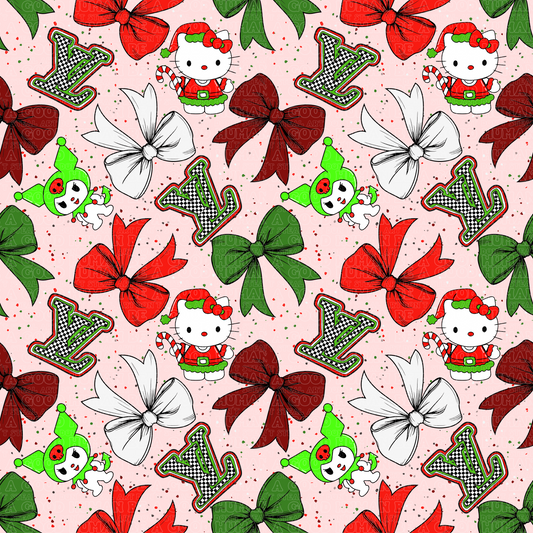 Christmas HK bows