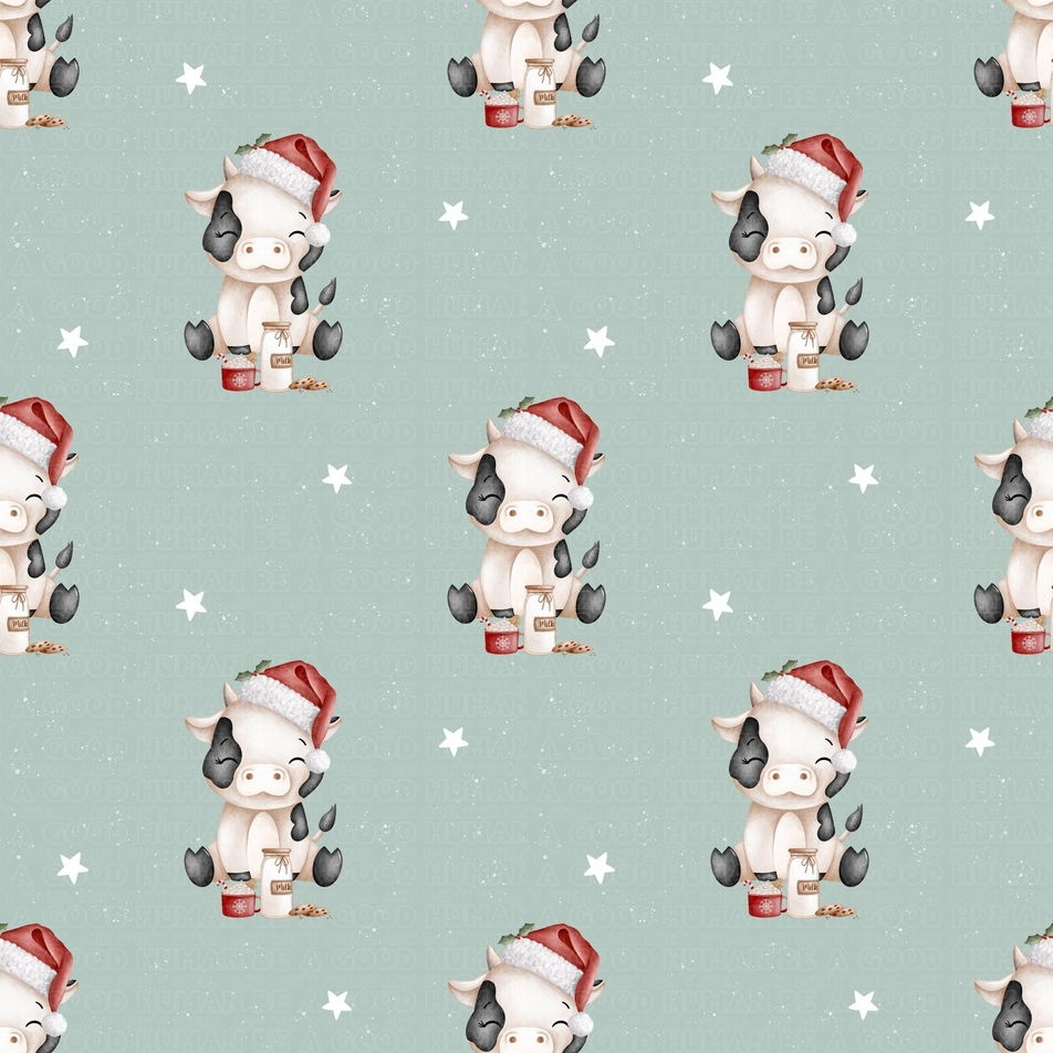 Christmas cows