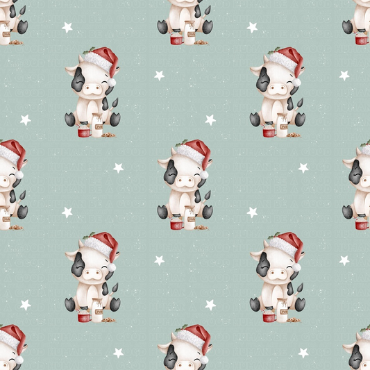 Christmas cows