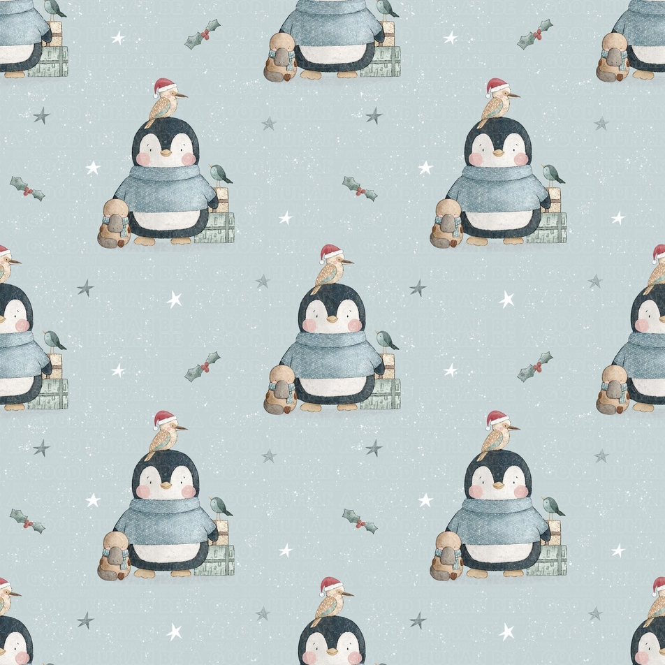 Christmas penguin