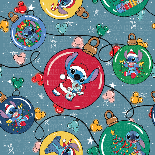 Christmas Stitch baubles